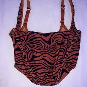 urban outfitters/out from under corset top